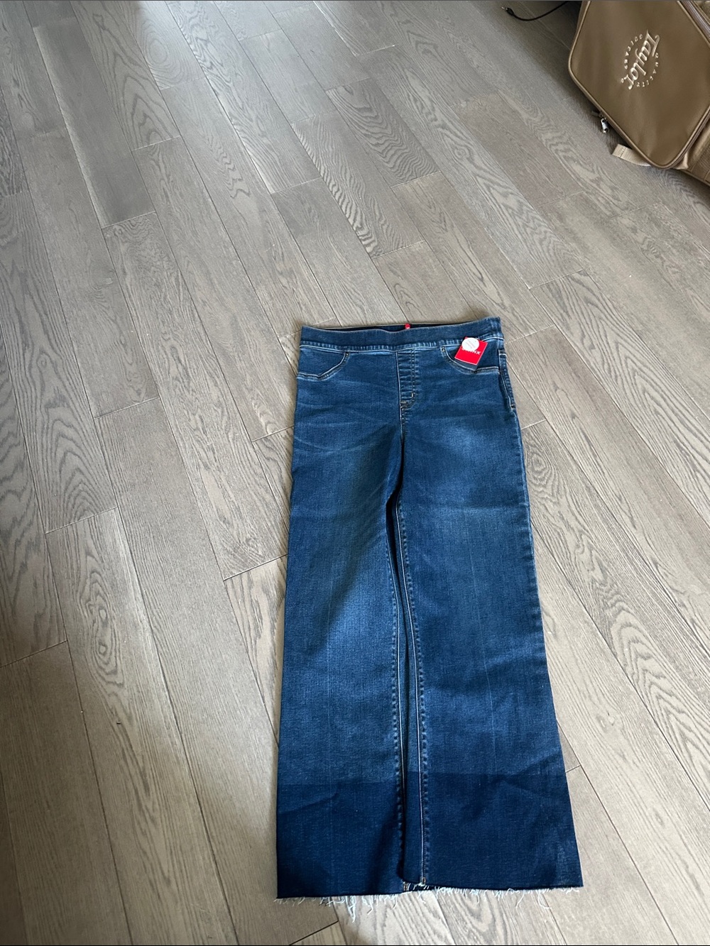 SPANX Deep Blue Wide-Leg Jeans for Women